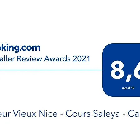 Apartmán Coeur Vieux Nice - Cours Saleya - Calme *